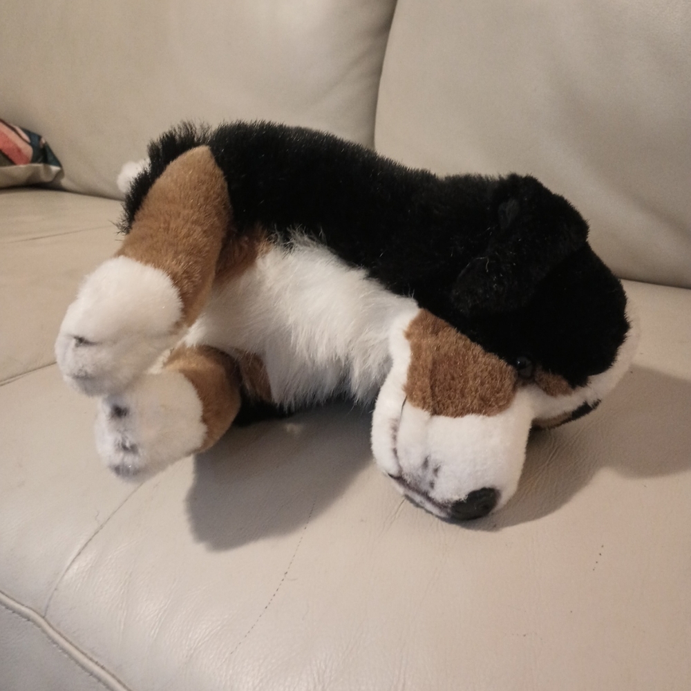 Vintage E & J  Classic Collection Bernese Mountain Dog Stuffed Plush M/L - Picture 5 of 16